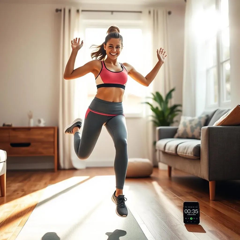 Easy 10-Minute HIIT Workout at Home for Beginners