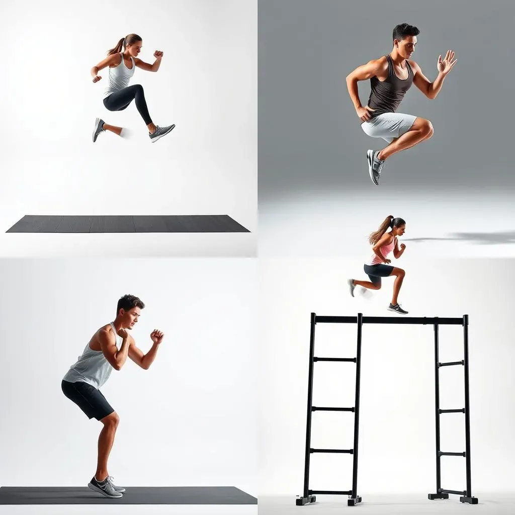 Powerful 4 HIIT Exercises: Body Blast Workout