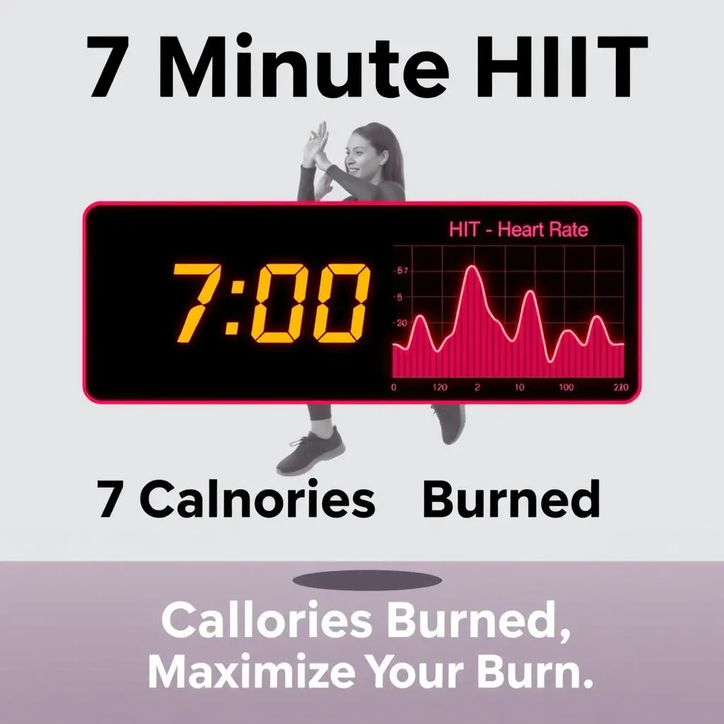Amazing 7 Minute HIIT Workout Calories Burned