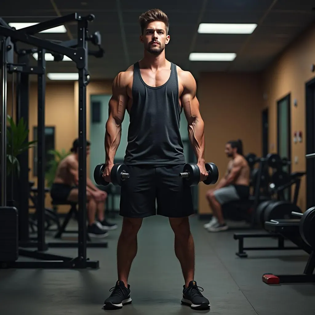 Easy at Home Full Body Workout with Dumbbells for Absolute Beginners