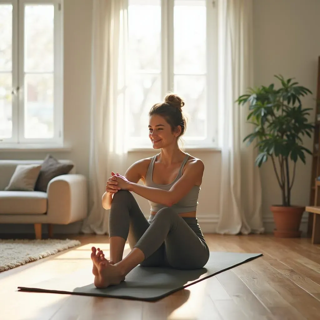 Easy At Home Pilates Workout Beginner