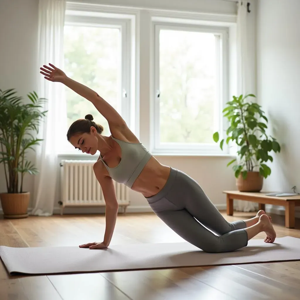 Quick beginner pilates at home workout: Start now!