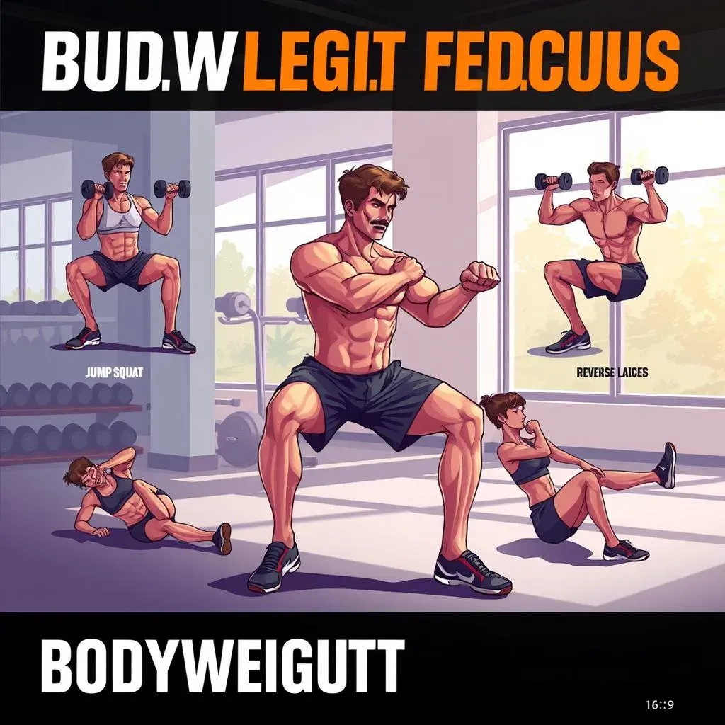 Bodyweight Leg Workouts: Your Secret Weapon for Strength