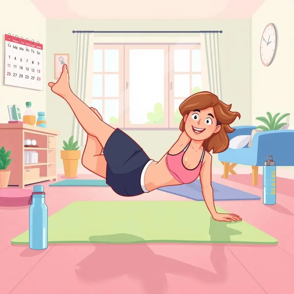 Building a Routine for Low Impact Core Workouts at Home
