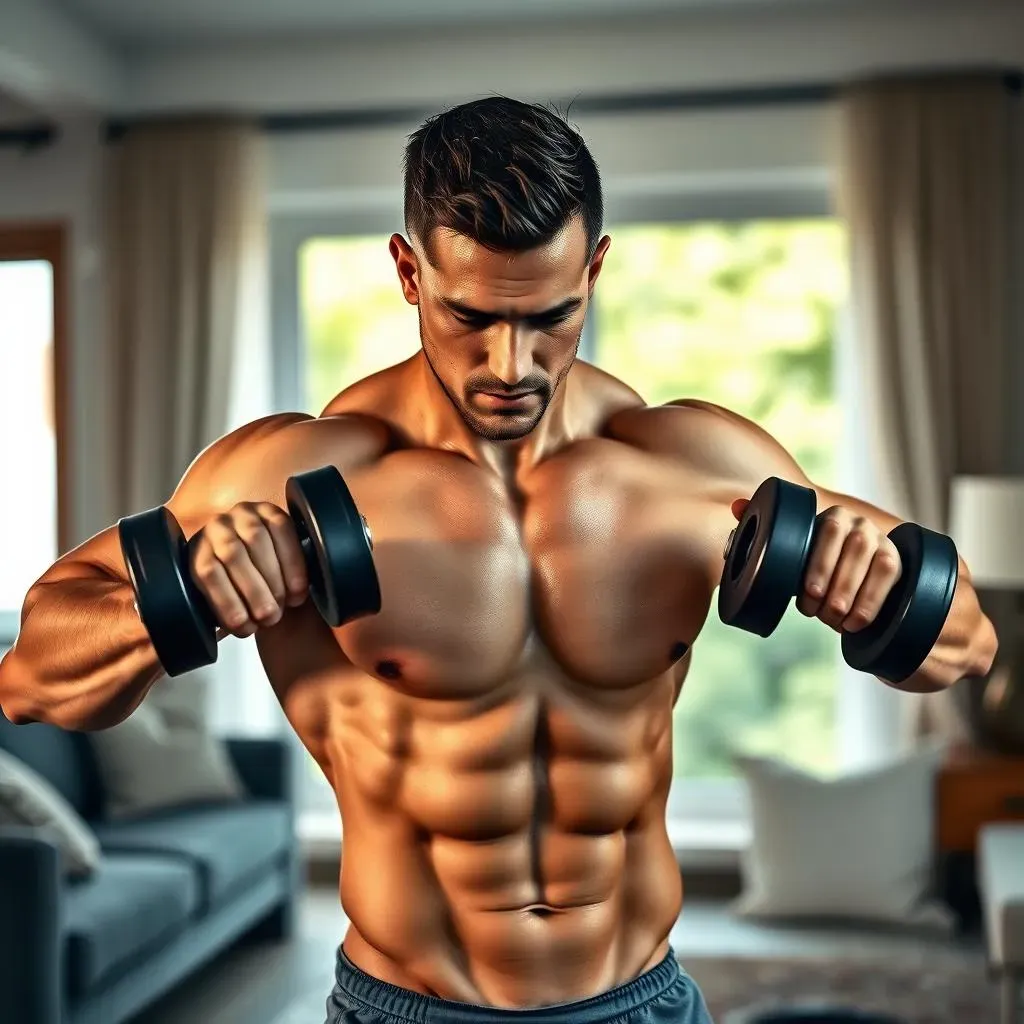 Ultimate Chest Workout at Home with Dumbbells