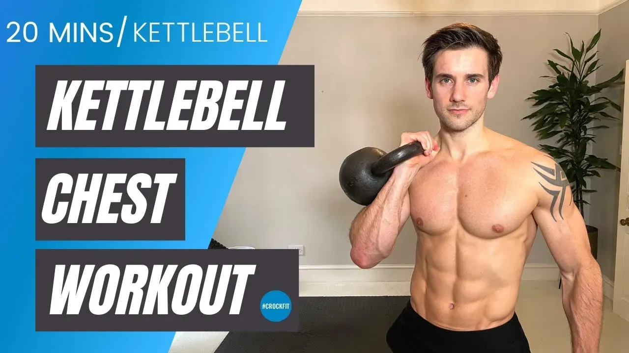 5 Best chest workout at home with kettlebells