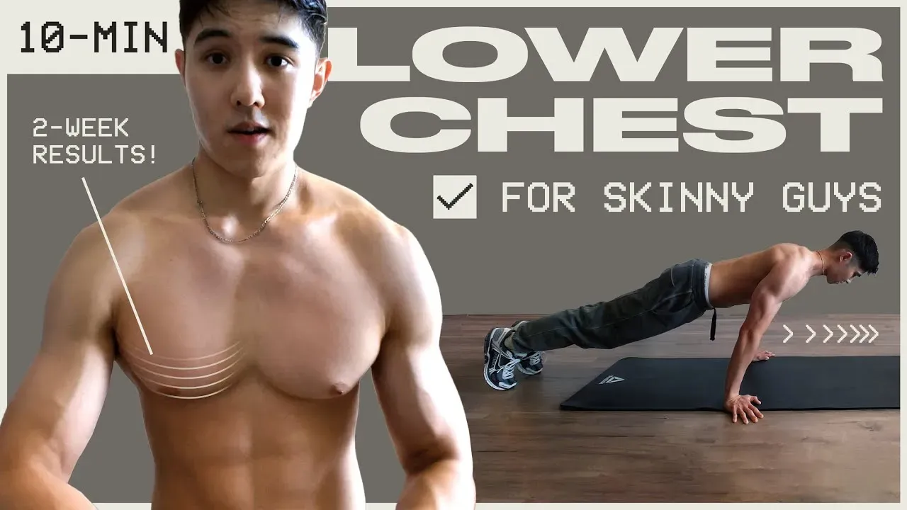Master Your chest workout for skinny guys at home