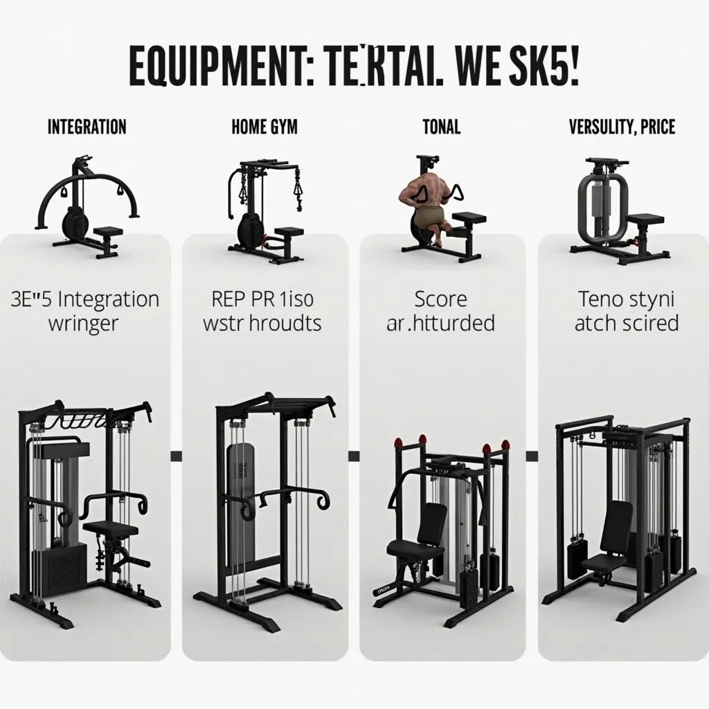 Comparing Versatile Home Workout Equipment Side By Side