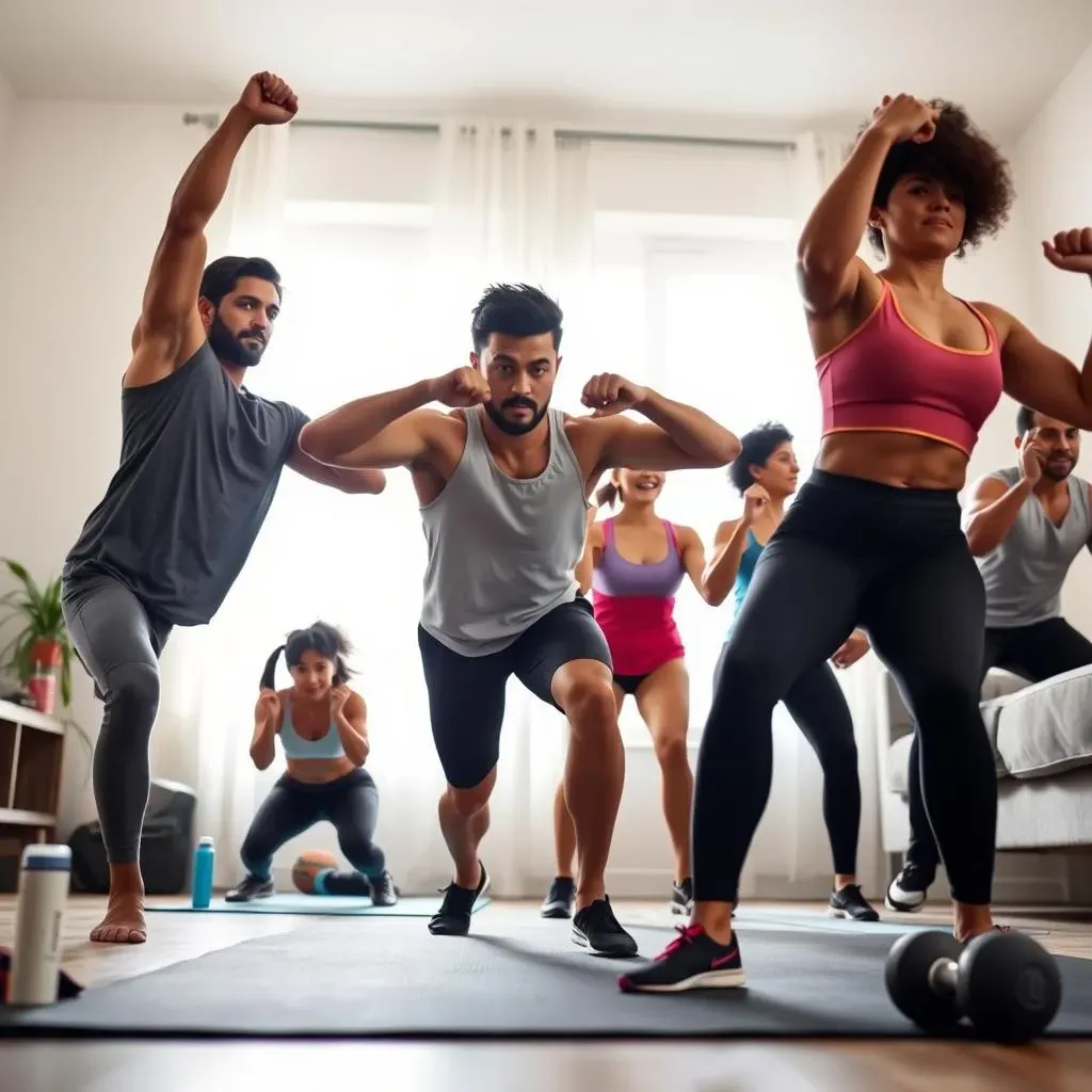 Crafting Your Full Body Workout Routine at Home for Weight Gain