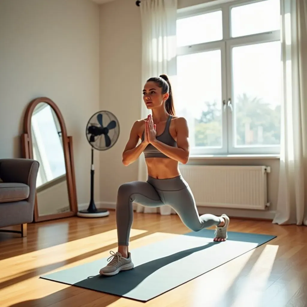 Crafting Your Space: Setting Up for Effective at Home HIIT Workout Self