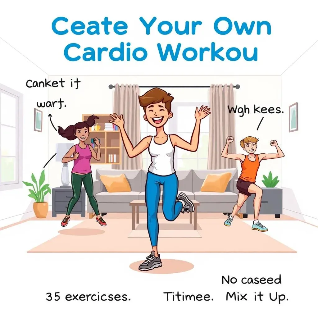 Creating Your Own Cardio Workouts at Home Without Equipment