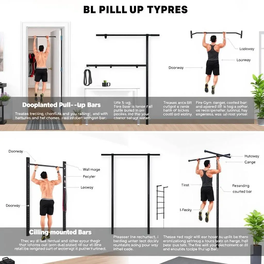 Different Types of PullUp Bars for Your Home Gym