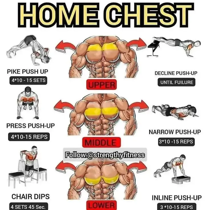 Effective Bodyweight Chest Workout You Can Do At Home