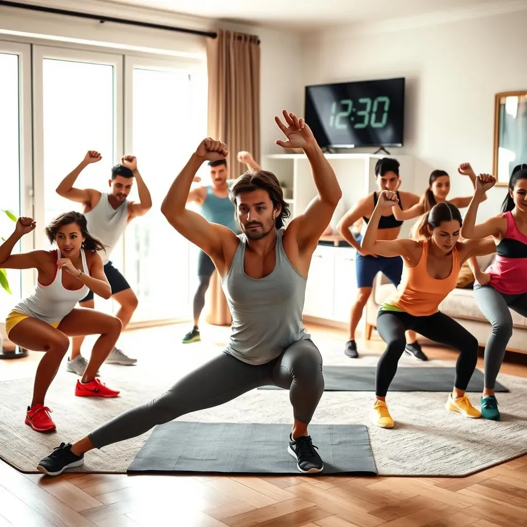 Example At Home HIIT Workout Program for Beginners to Advanced