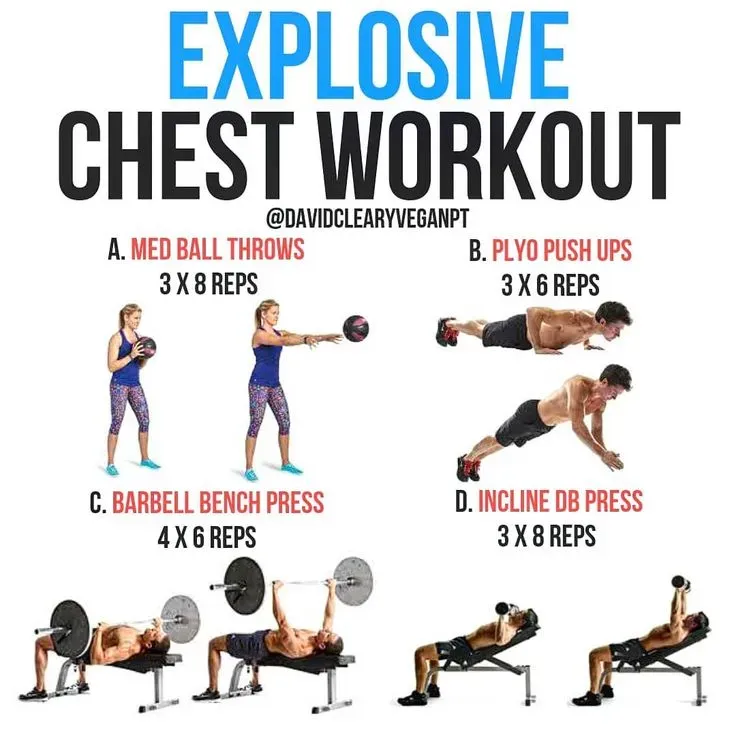 Master your explosive chest workout at home results