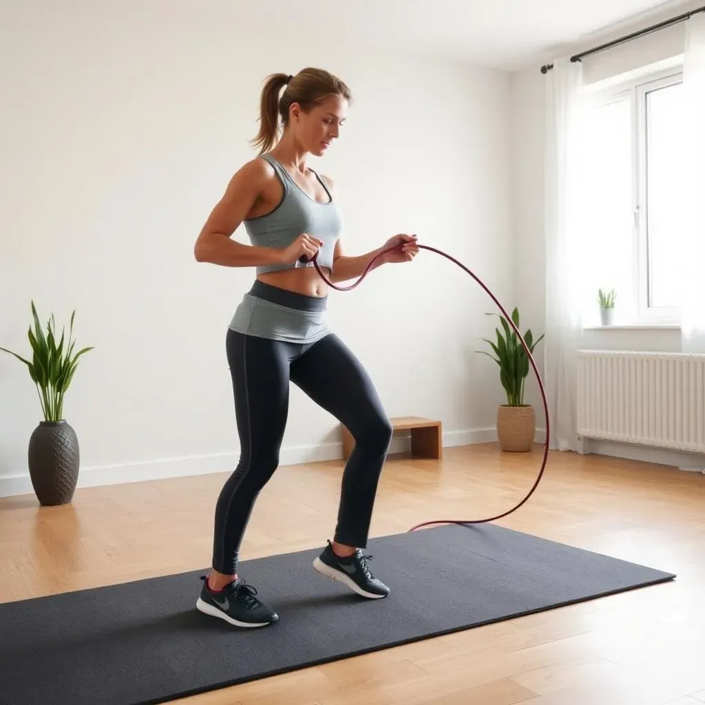 Full Body Workout at Home with Jump Rope: Safety Tips and Considerations for Injury Prevention