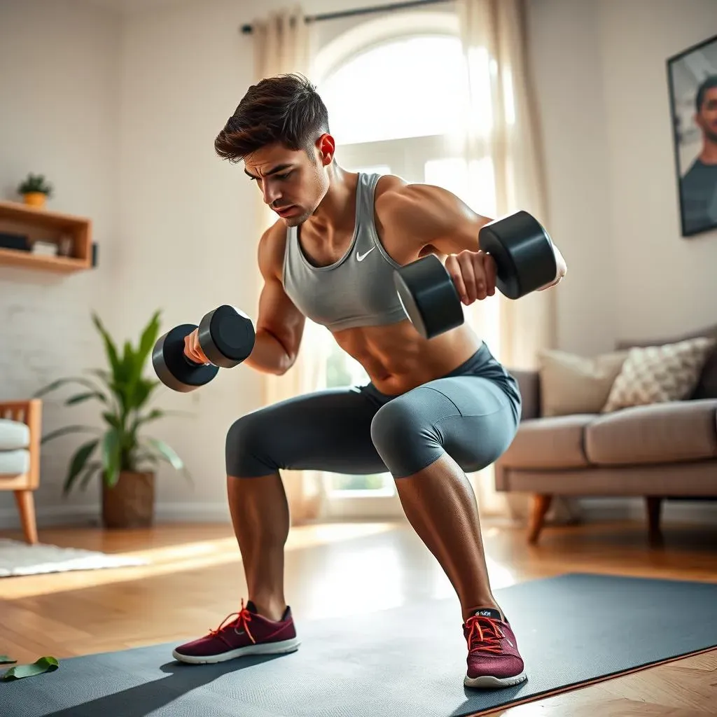 Effective Full Body Workout at Home with Weights