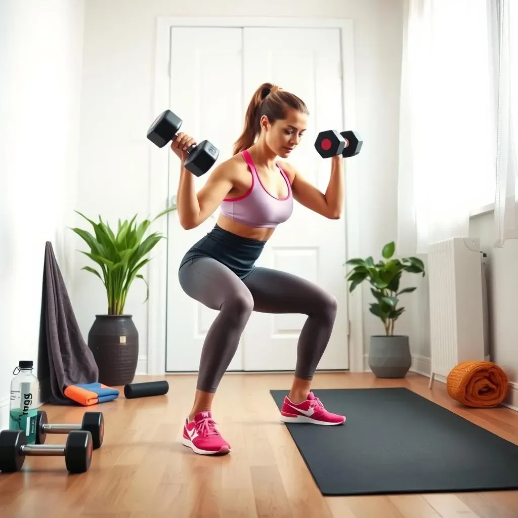 Gearing Up for Your Dumbbell HIIT Workout At Home