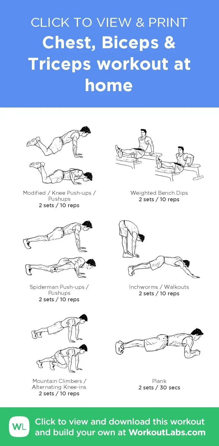 Gearing Up: What You Need for Your Chest and Biceps Workout at Home