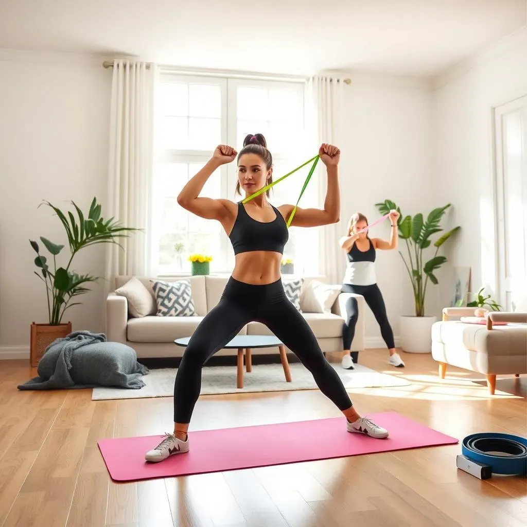 Powerful Home Workout Equipment with Resistance Bands