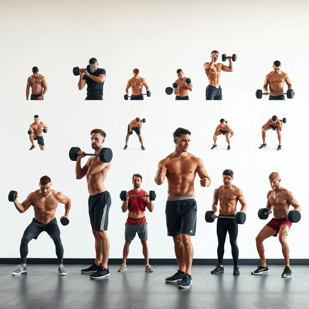 Home Workout: Exercises for Every Muscle Group Using Dumbbells and Barbells