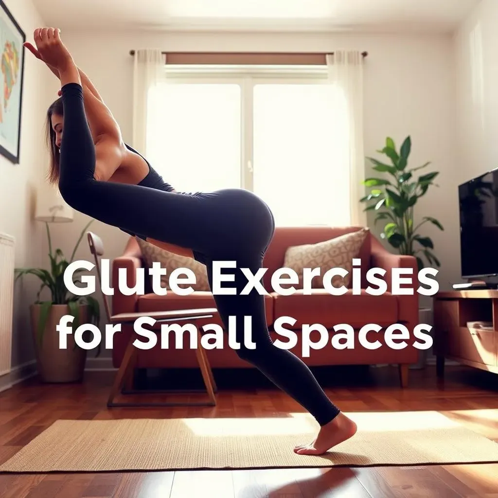 How To Work Your Glutes At Home in Small Spaces