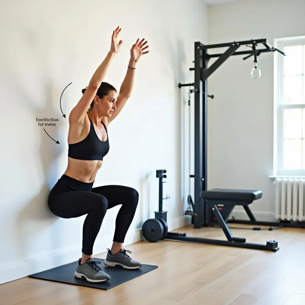 Key Exercises for Your At Home Wall Pilates Workout
