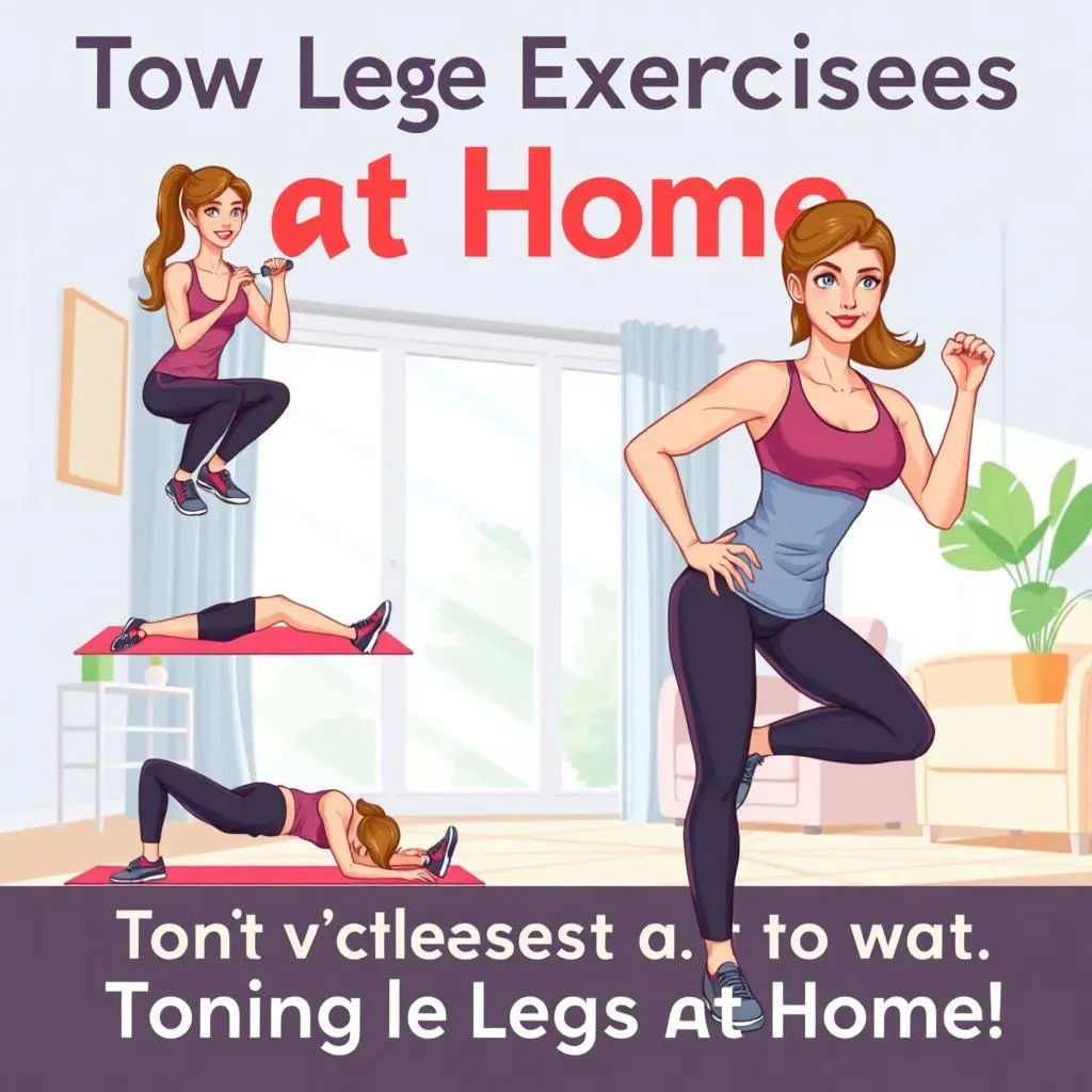 Leg Exercises for Toning at Home