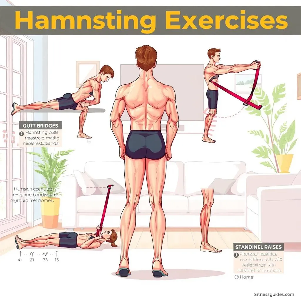 Power Leg Workouts at Home for Hamstrings: 9 Best Moves