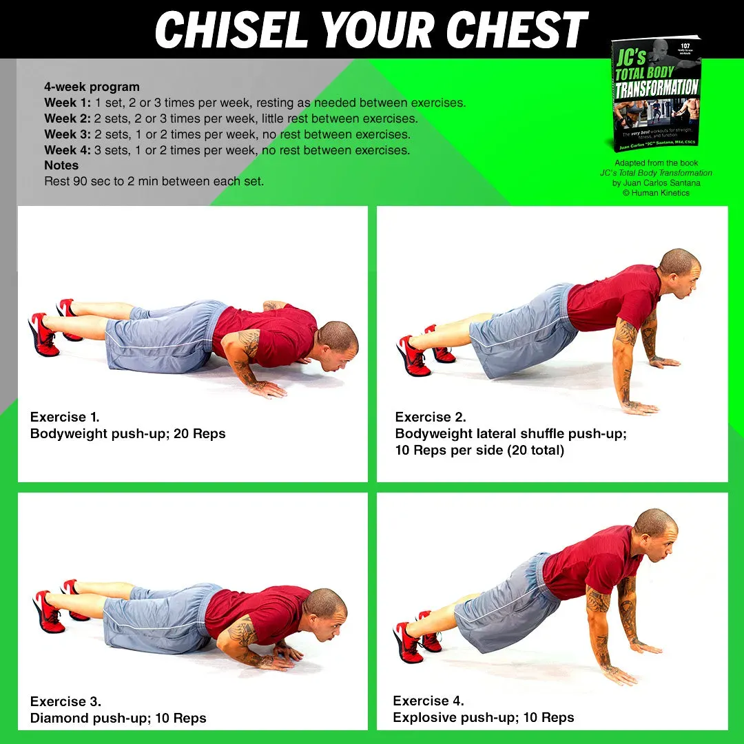 Level Up Your Chiseled Chest Workout at Home: Intermediate Progressions