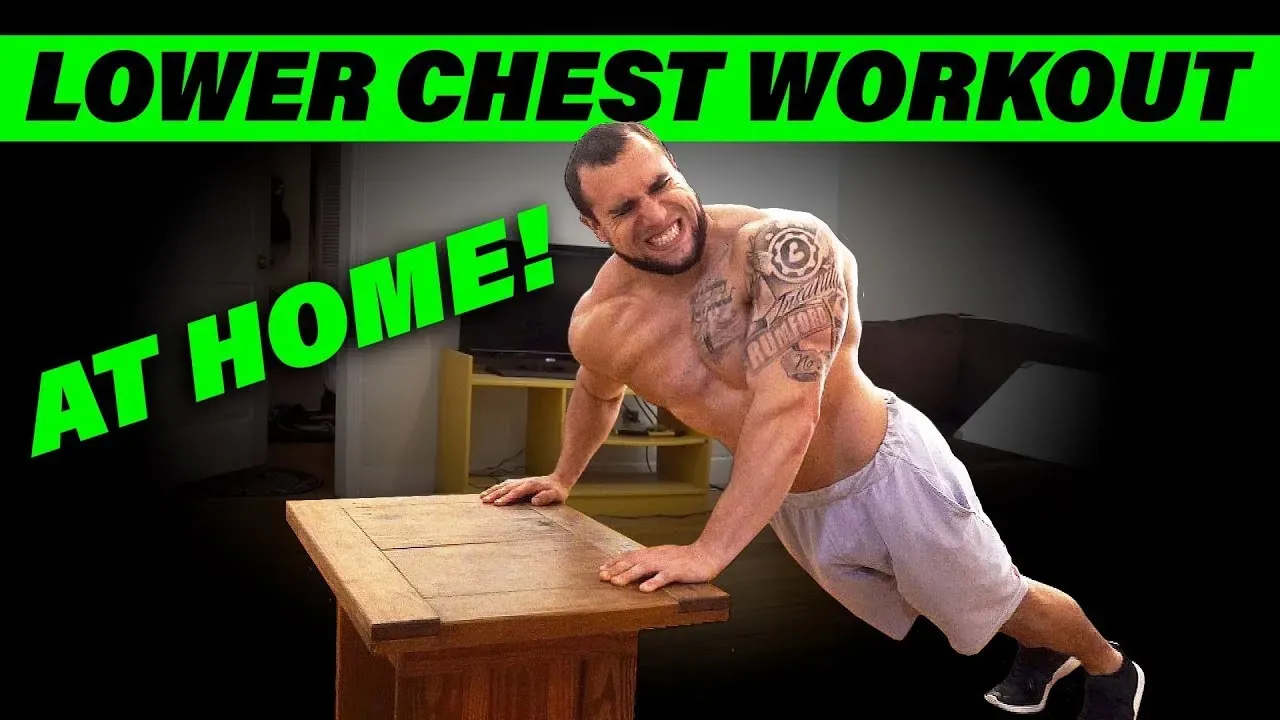 Build a Strong Lower Chest Workout at Home Routine