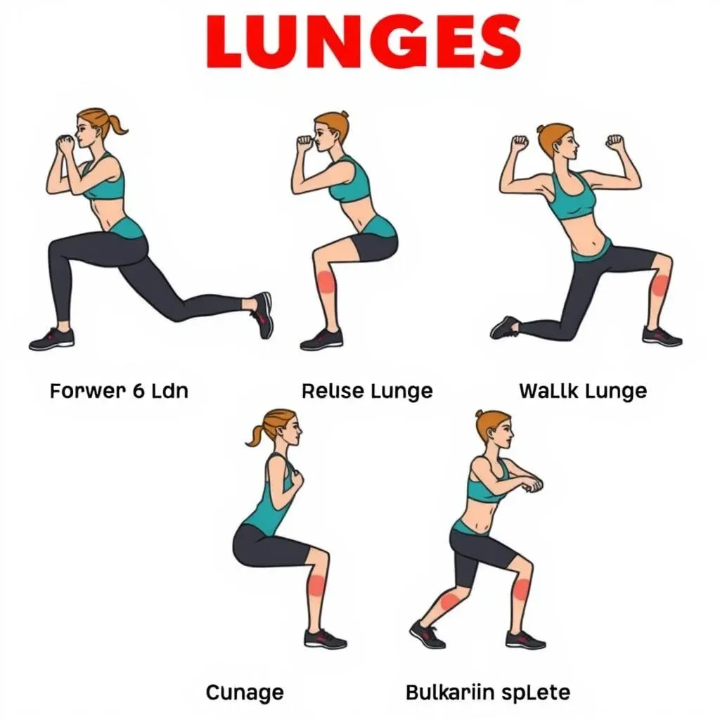 Lunges & Variations: Sculpting Your Quads and Glutes