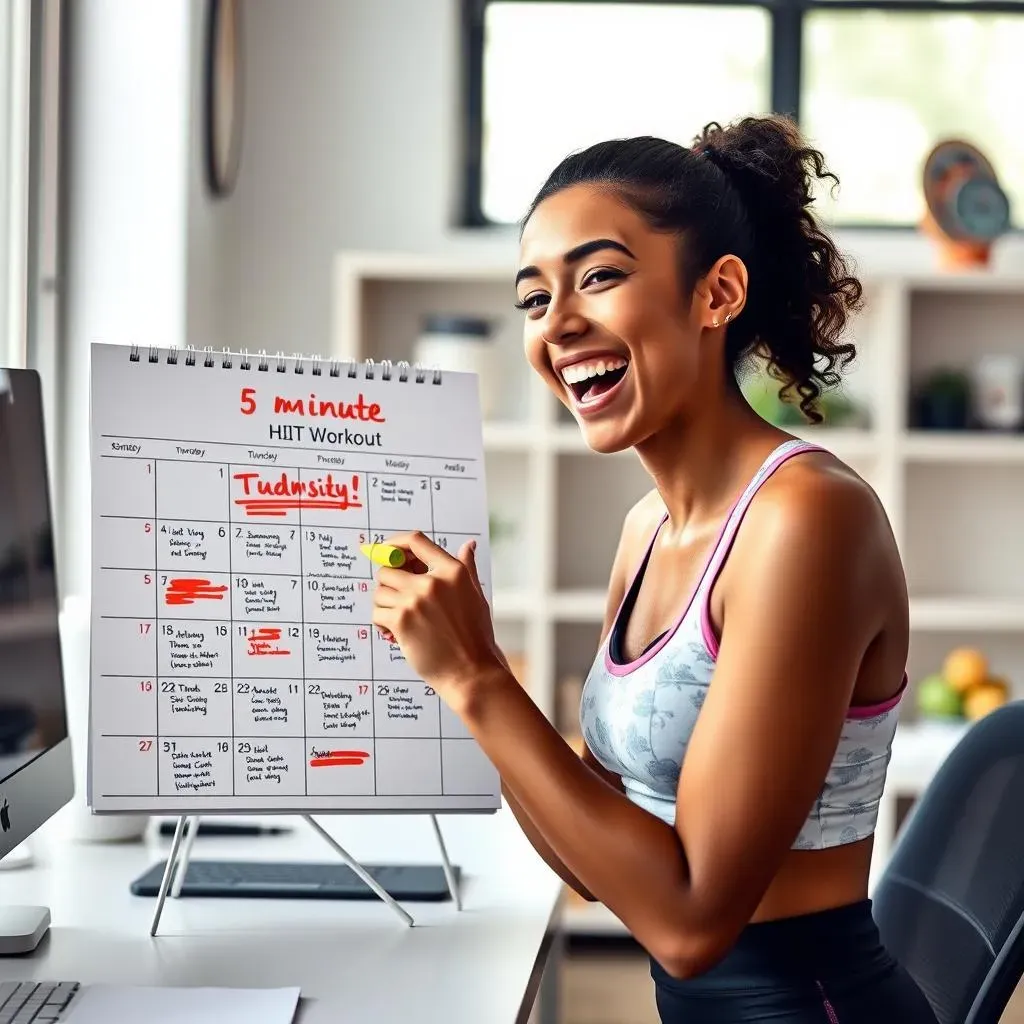 Making it a Habit: Sticking with Your 5 Minute HIIT Workout Plan