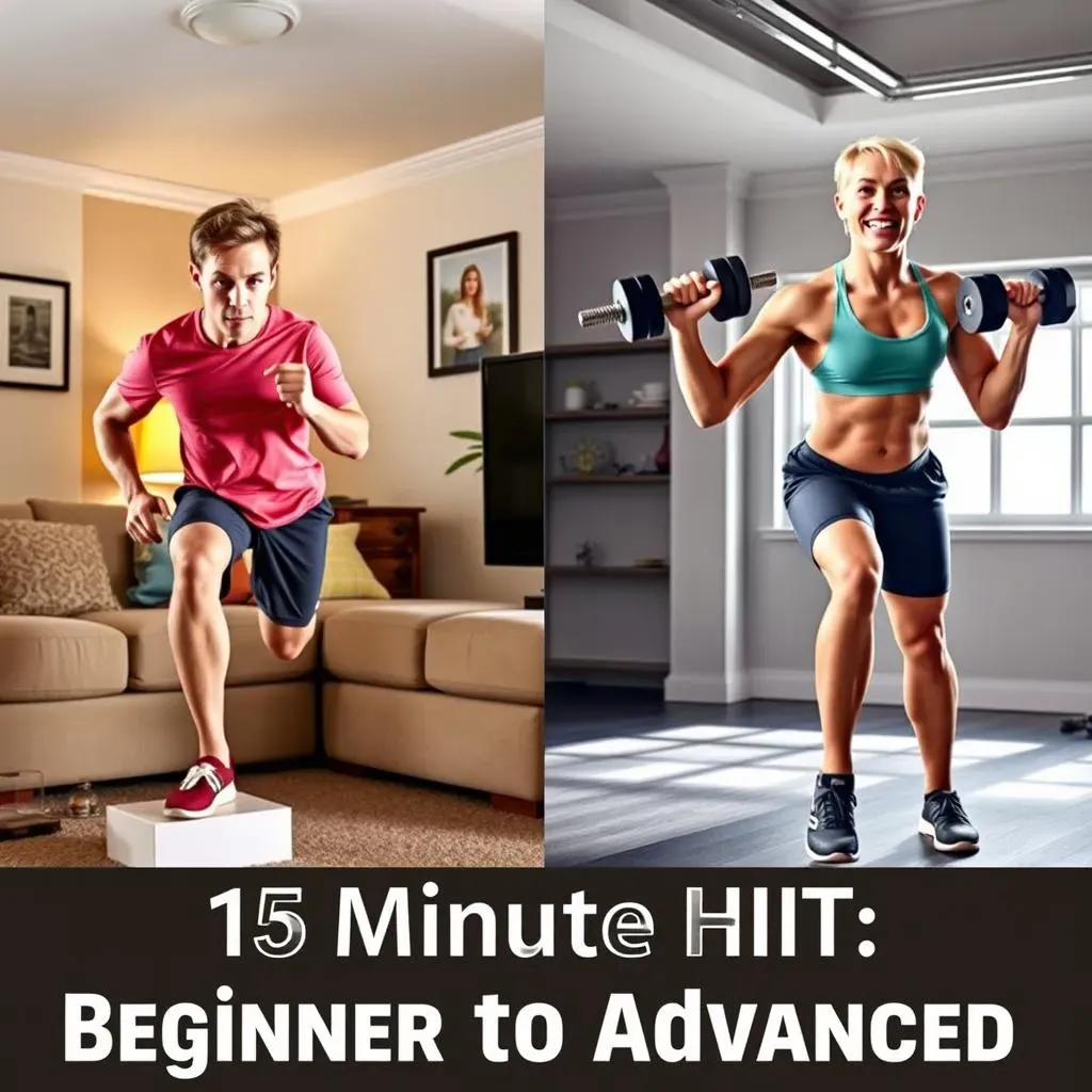 Making Your 15 Minute HIIT Workout at Home Work for You: Beginner to Advanced