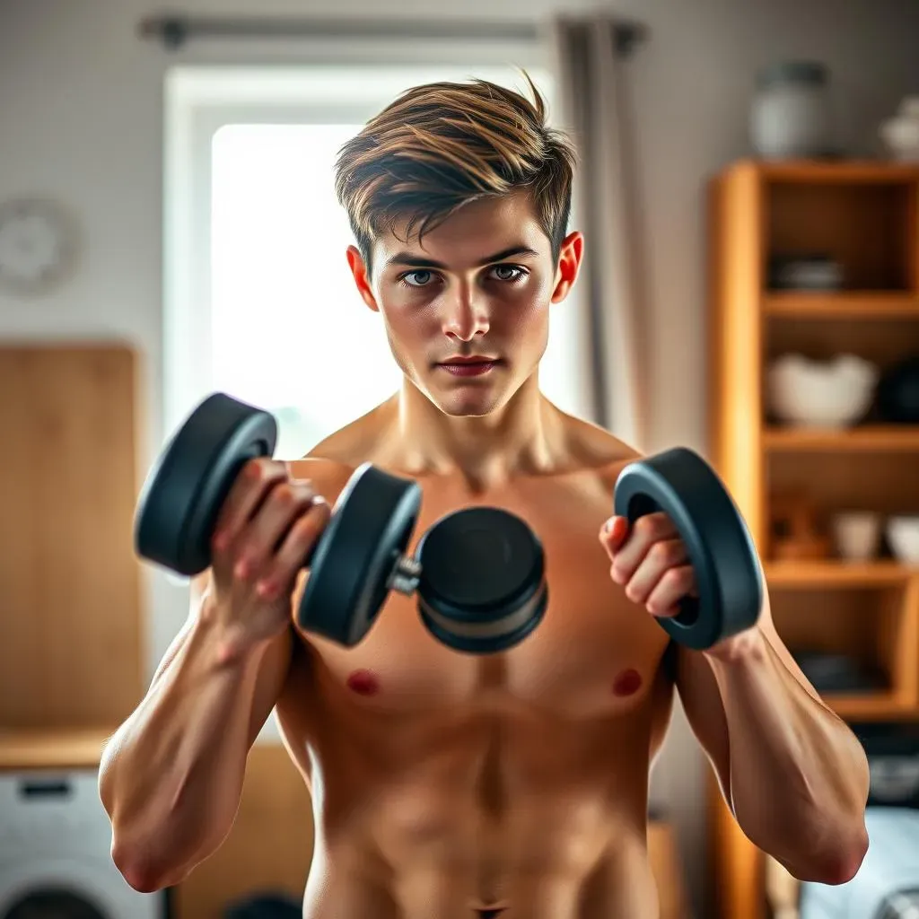 Mastering Form and Warmup for Your Dumbbell Home Workout Plan