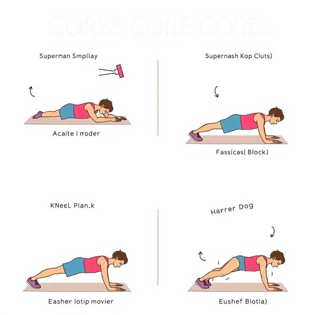 Modifications for Core Exercises at Home