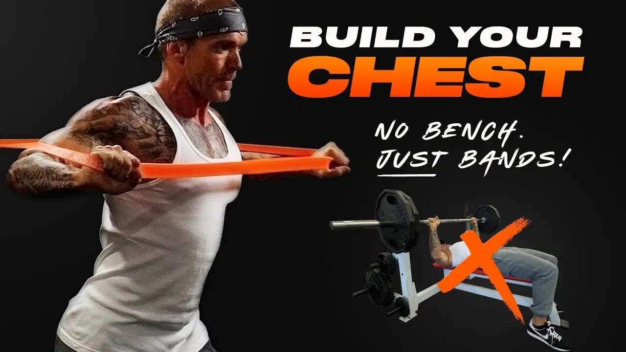 Master Your resistance band chest workout at home