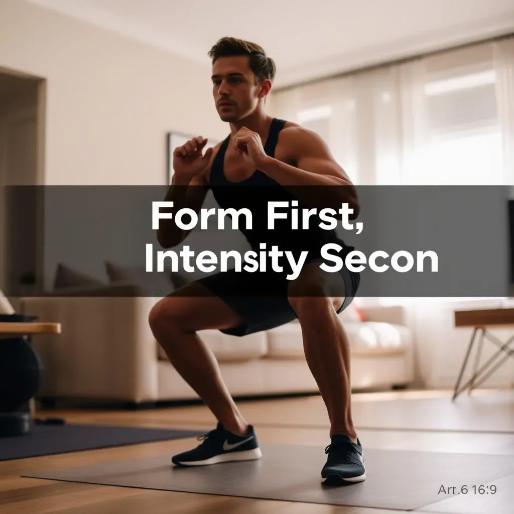 Safety and Progression in Your At Home HIIT Workout Self Journey