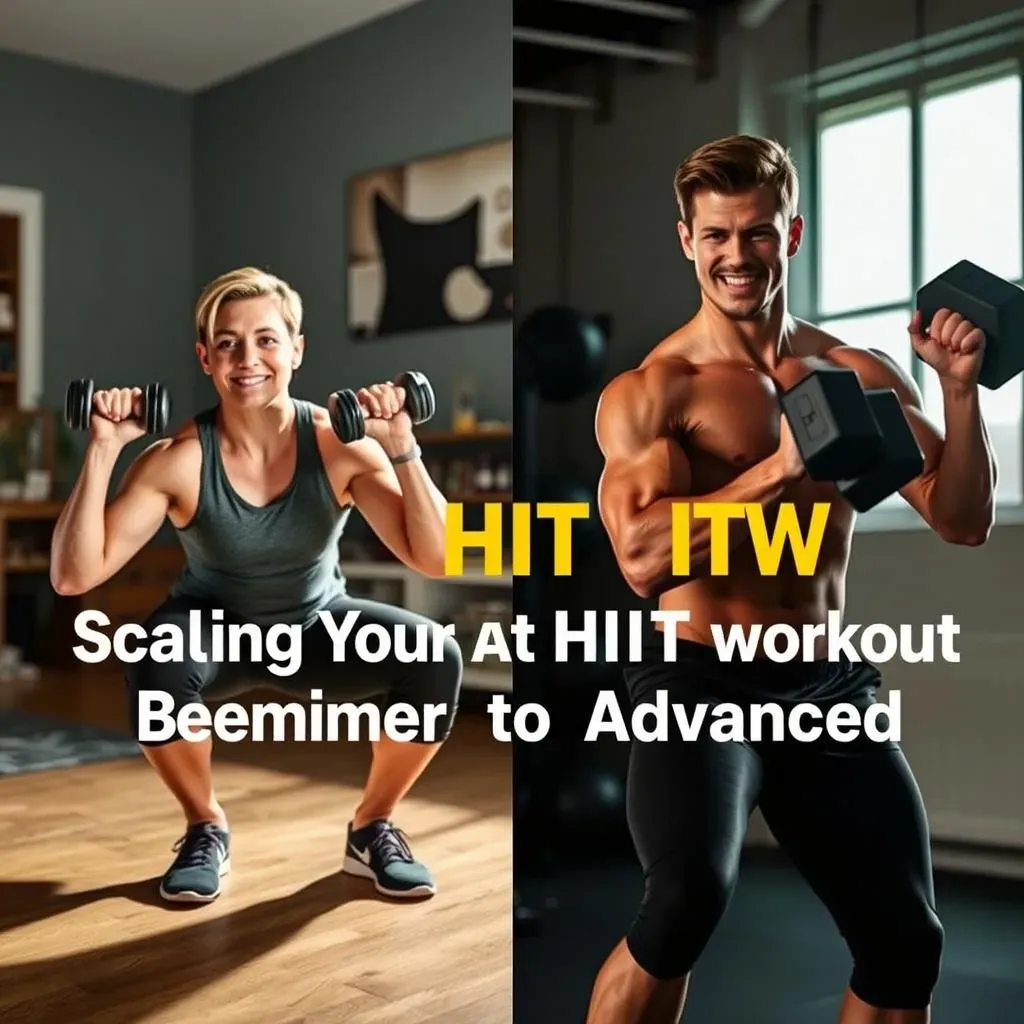 Scaling Your At Home HIIT Workout with Weights: Beginner to Advanced