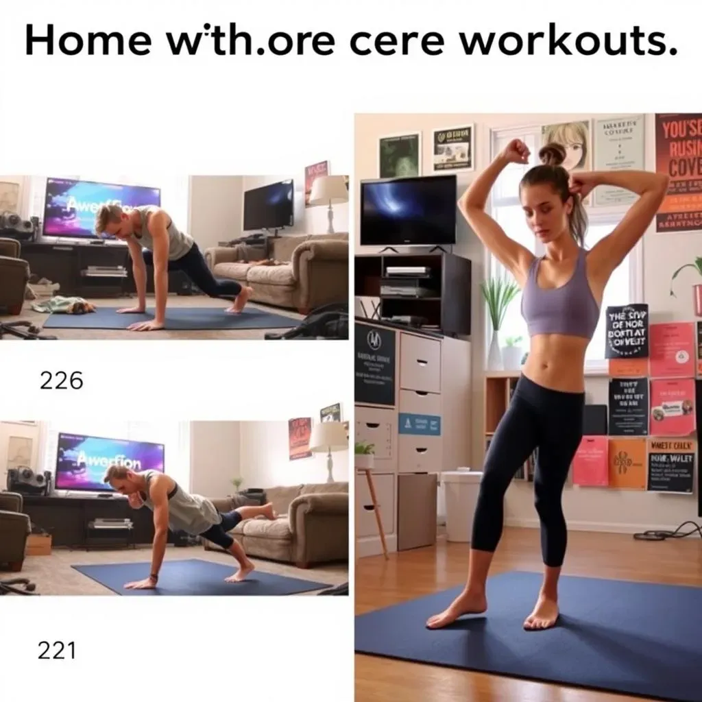 Staying Consistent and Seeing Results with Home Core Workouts