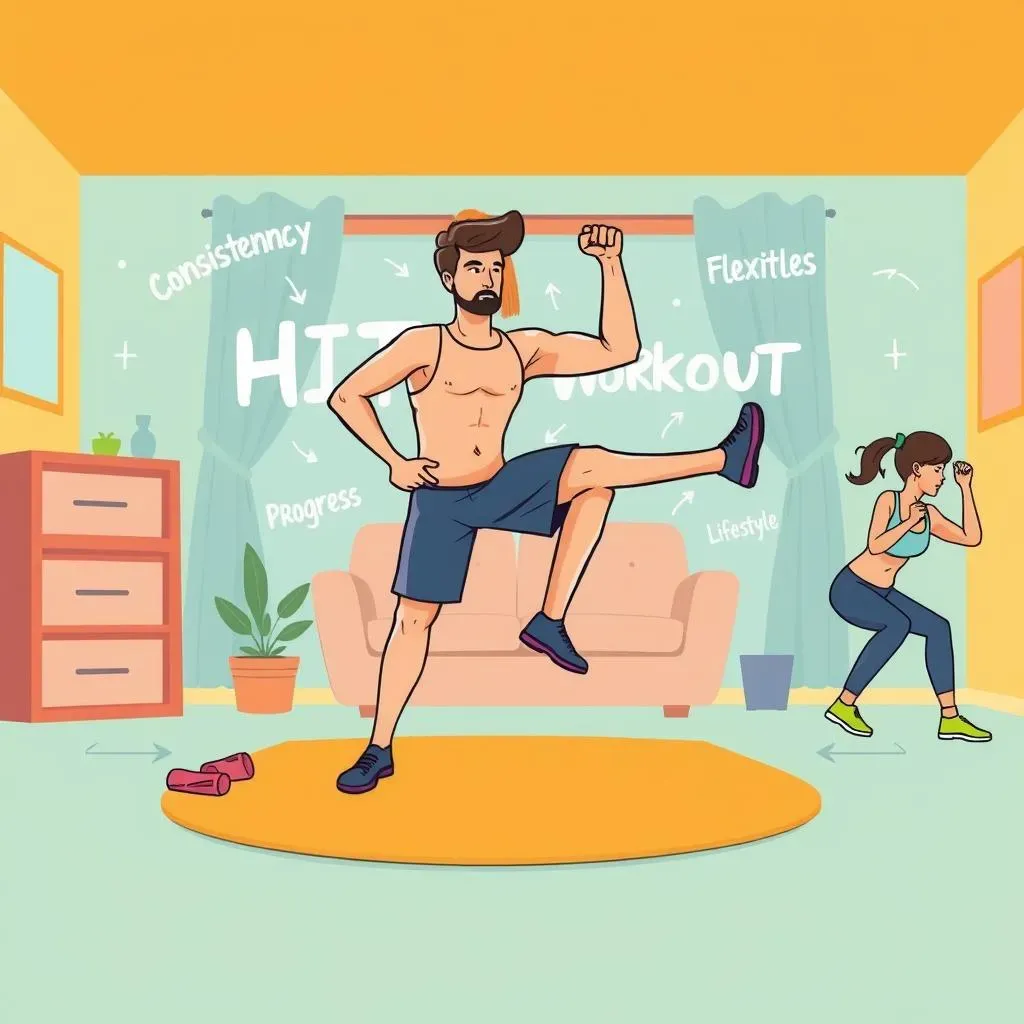 Sustaining Your Bodyweight HIIT Workout at Home Journey for LongTerm Results