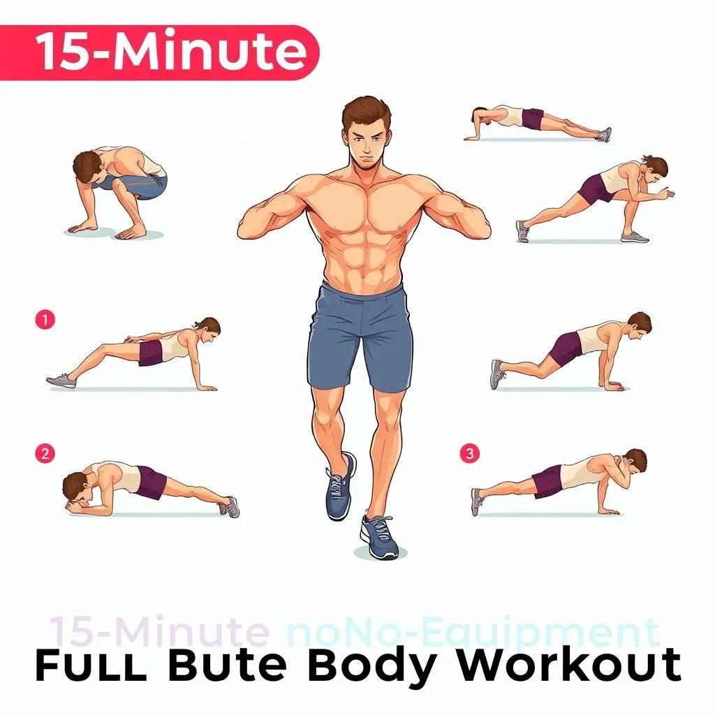 The 15Minute No Equipment Full Body Workout Routine