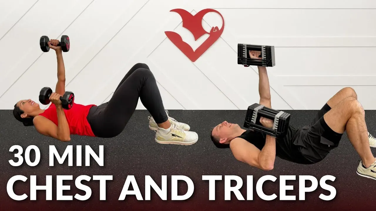 The Core Routine: Your Weekly 30 Minute Home Chest Plan