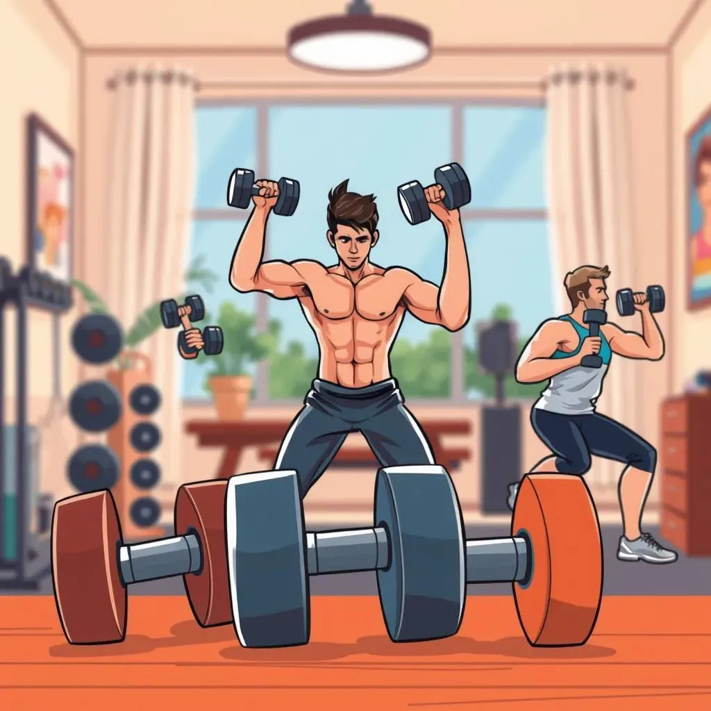 The Moves: Essential Exercises for Your Home Dumbbell HIIT Workout