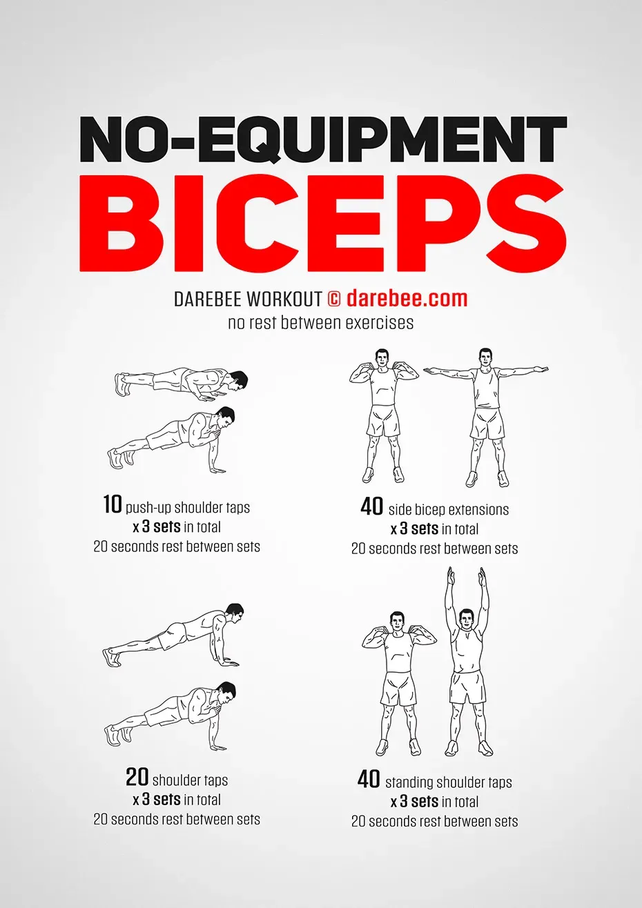 The Power of Bodyweight: Why At Home Chest and Arm Workouts Without Weights Work
