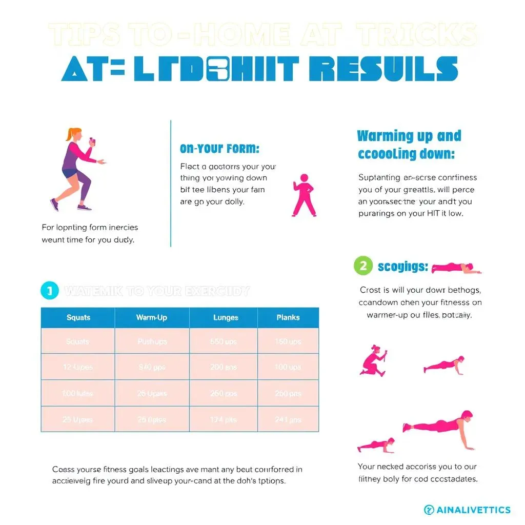 Tips and Tricks for Maximizing Your At Home HIIT Results