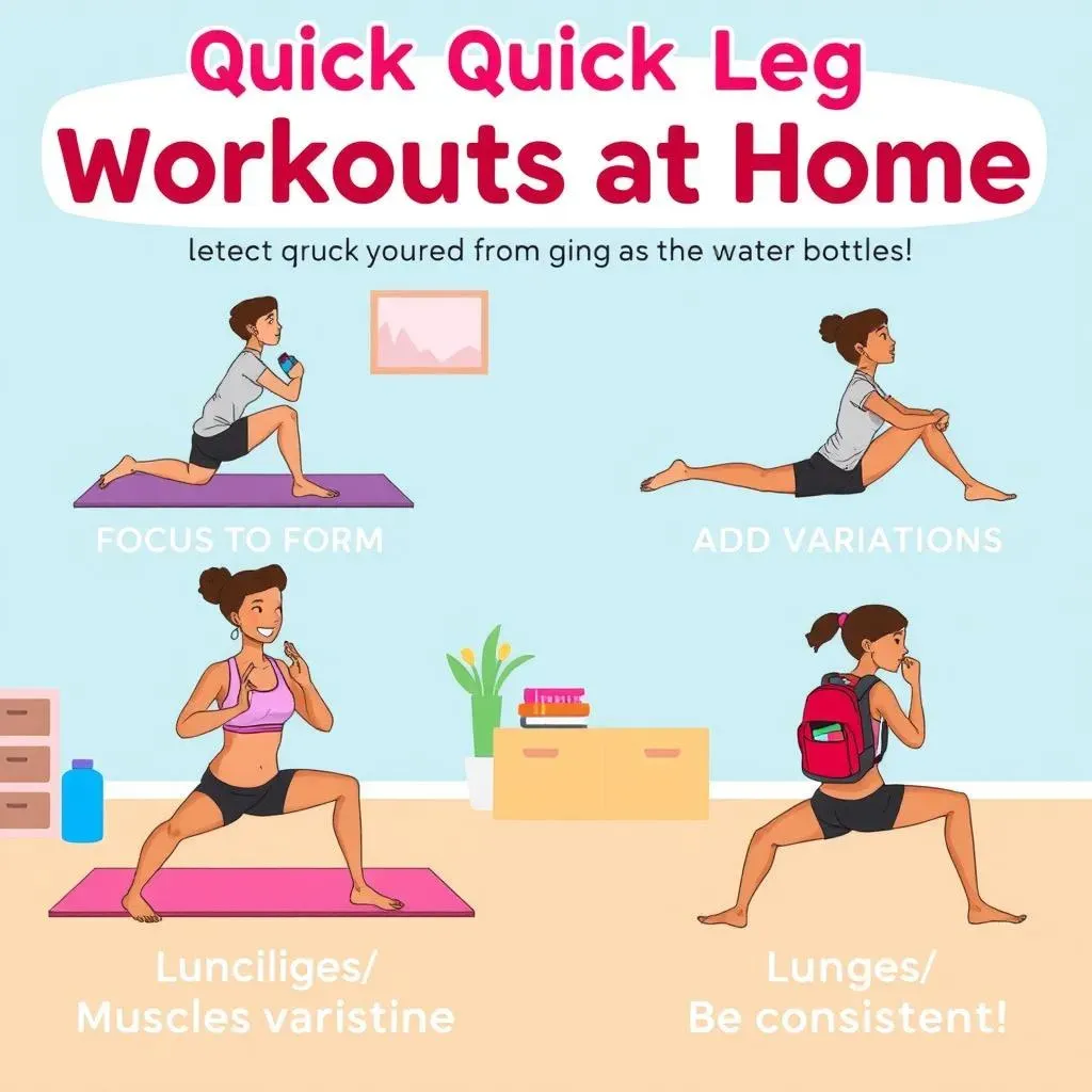 Tips to Maximize Your Quick Leg Workouts at Home
