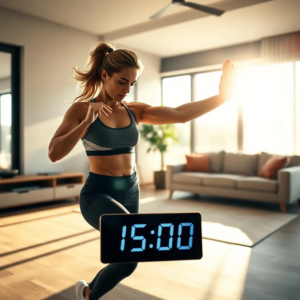 Unlock the Benefits: Why a 15Minute HIIT Workout Routine at Home is a GameChanger