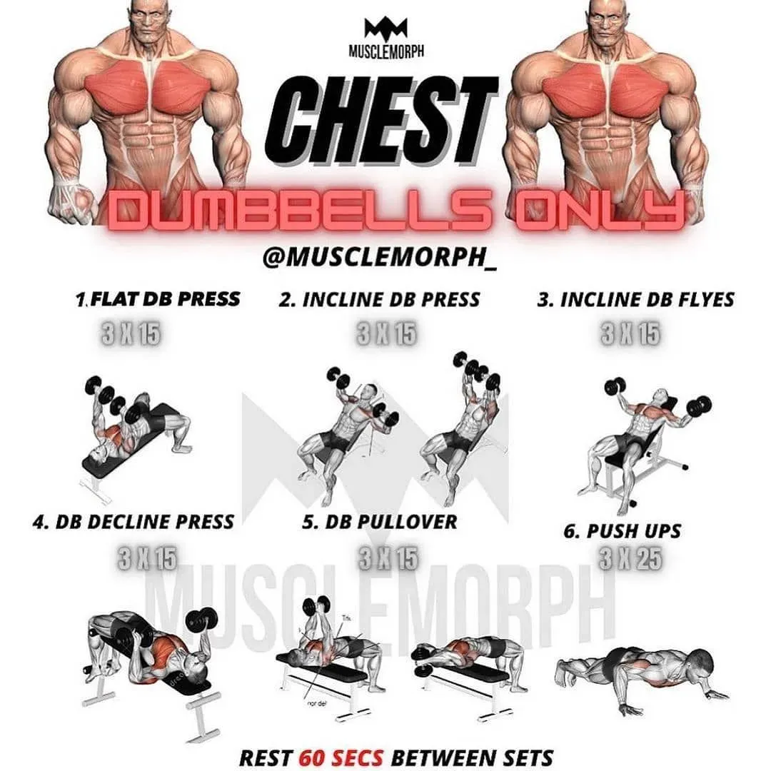 Why a One Dumbbell Chest Workout At Home Works