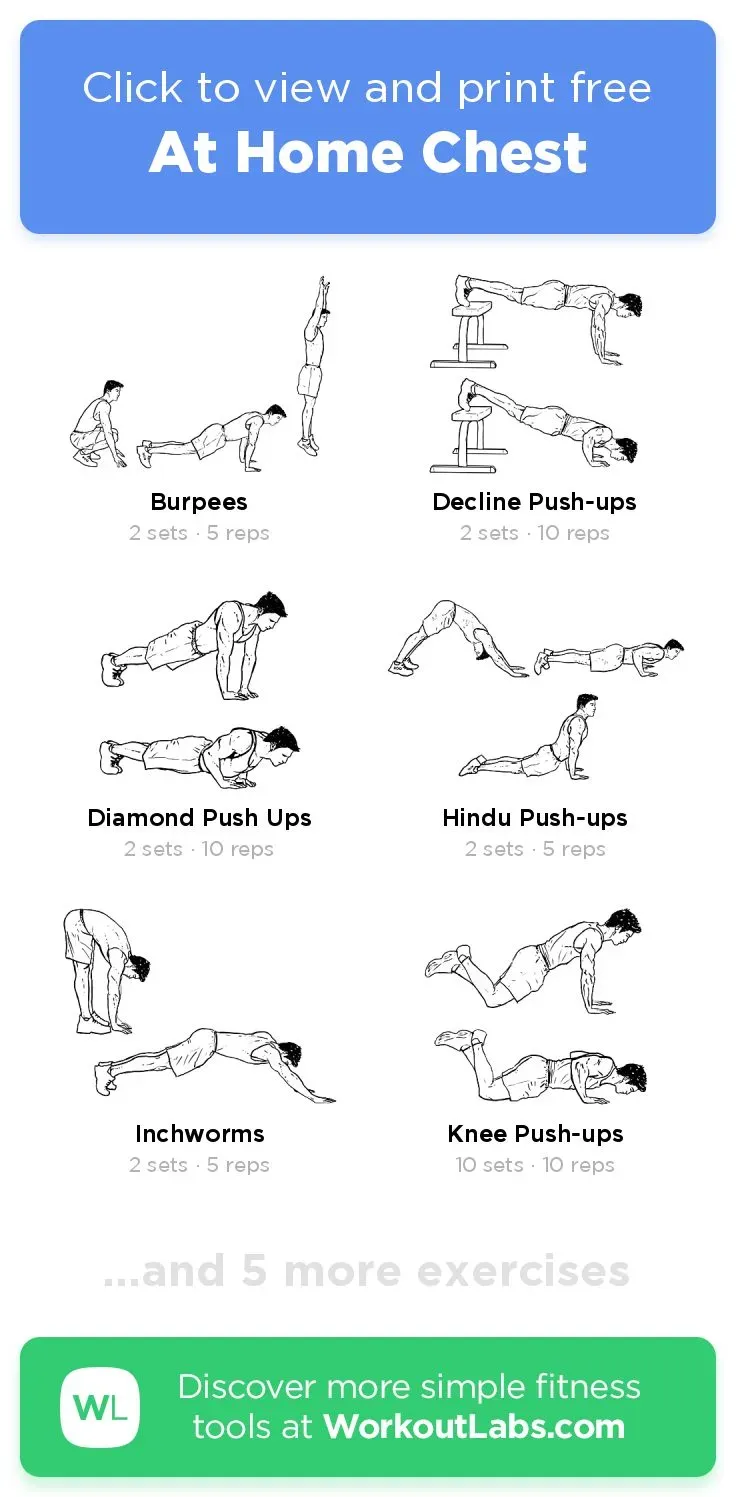 Why Bother with a Simple Chest Workout at Home?